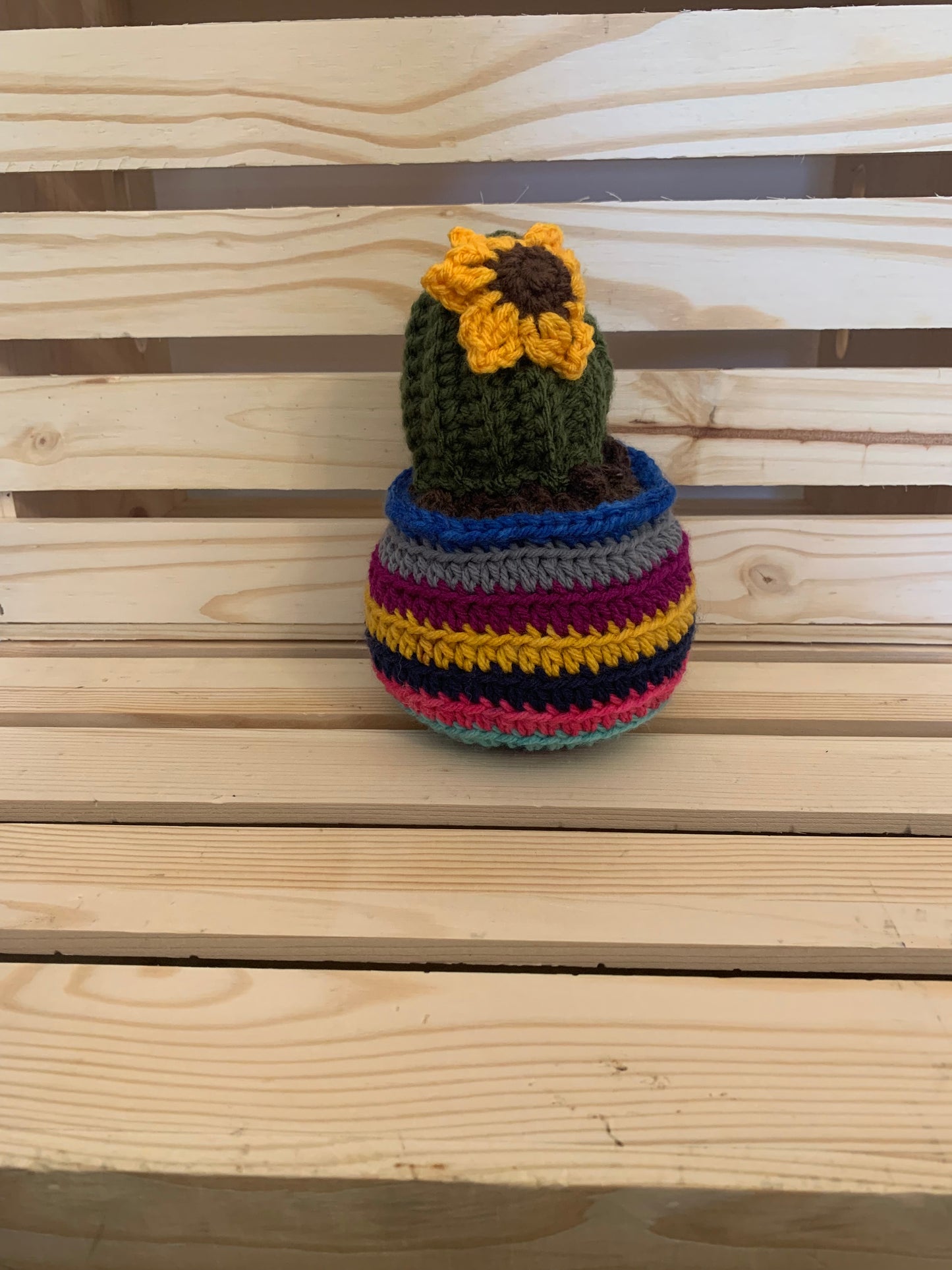 Crochet Cactus Plant