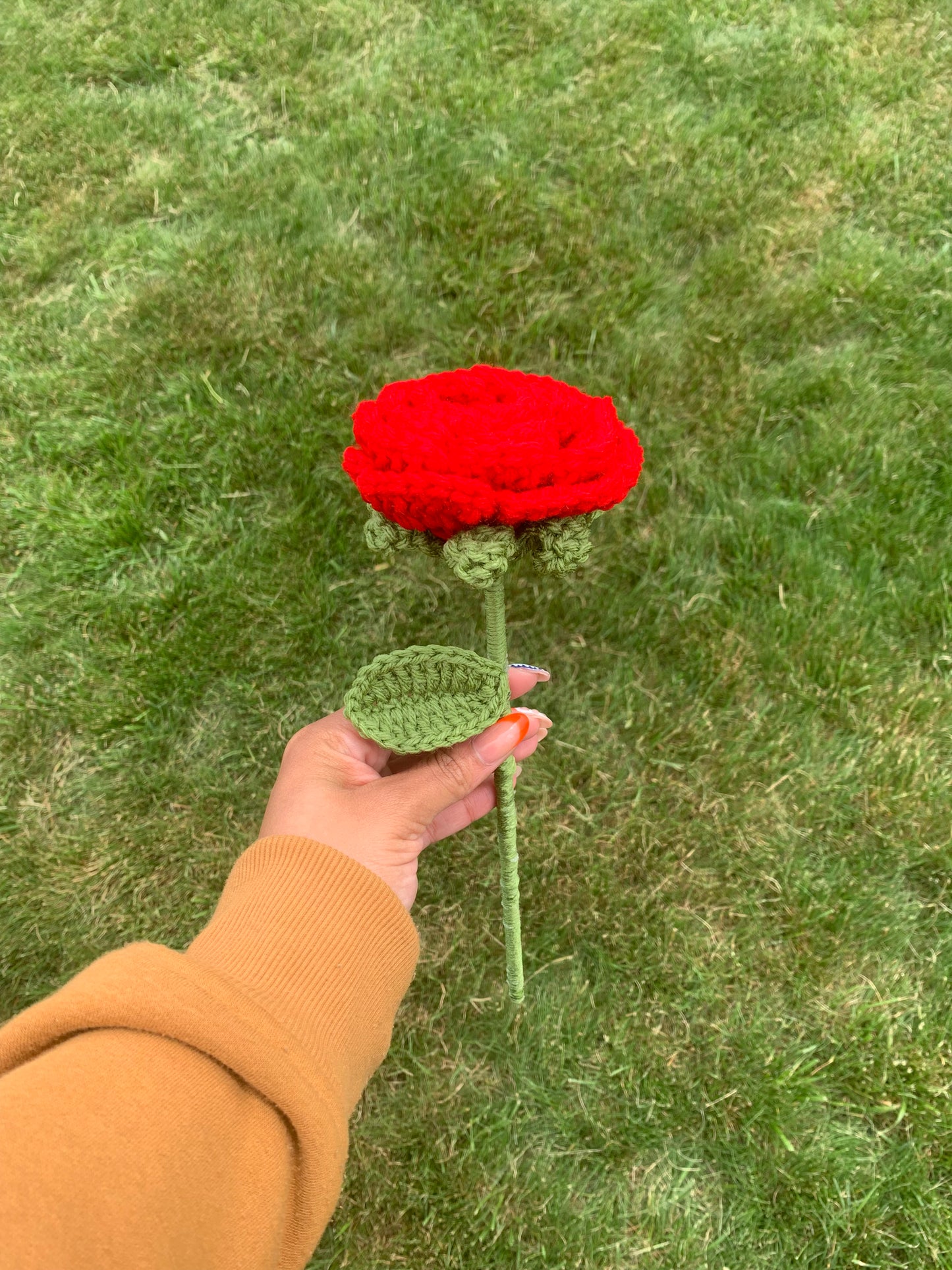 Crochet Individual Flowers