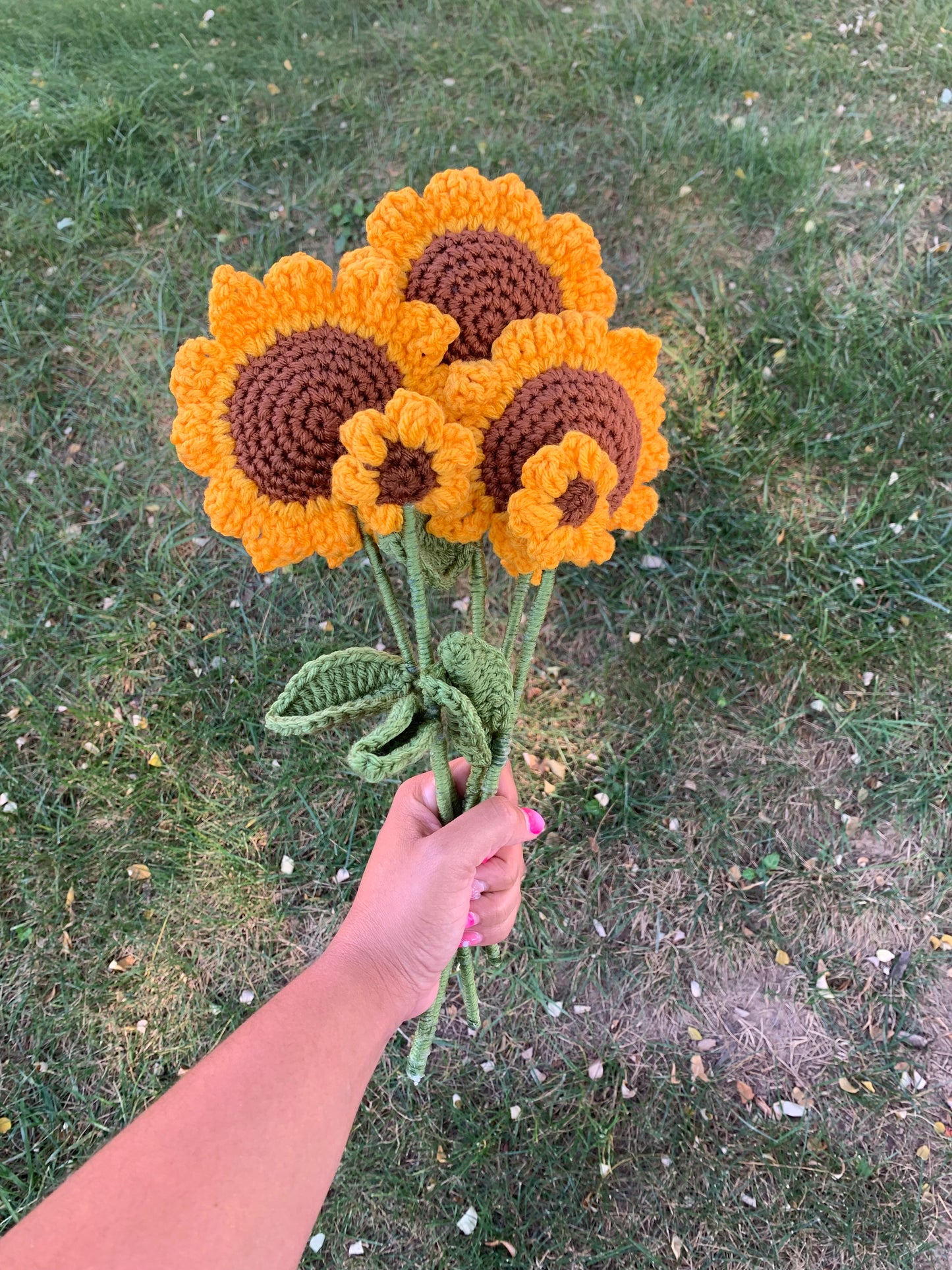 Crochet Flower Bouquet