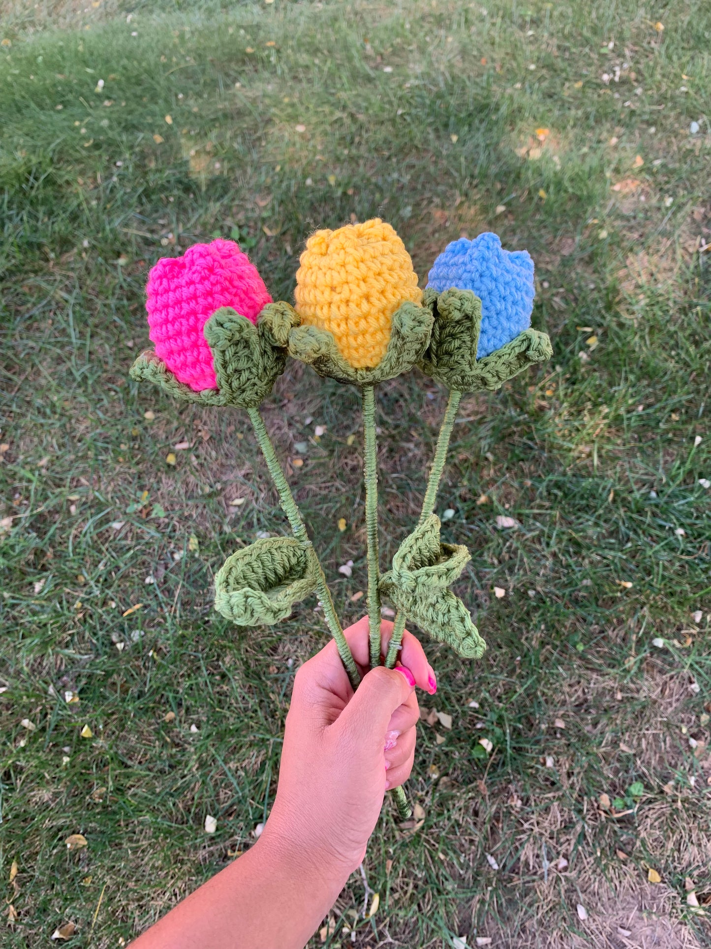 Crochet Flower Bouquet